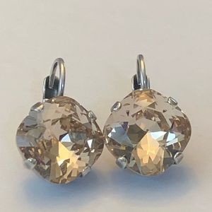 Drop Earrings Made With Swarovski Crystal Elements